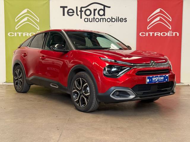 Citroen e-C4 0.0 100kW Shine 50kWh 5dr Auto Hatchback Electric RED