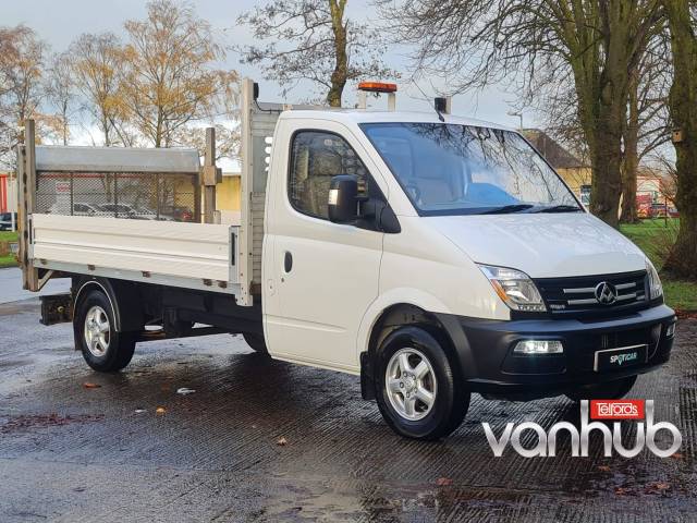 LDV V80 2.5 Chassis Cab Dropside Lorry Diesel WHITE