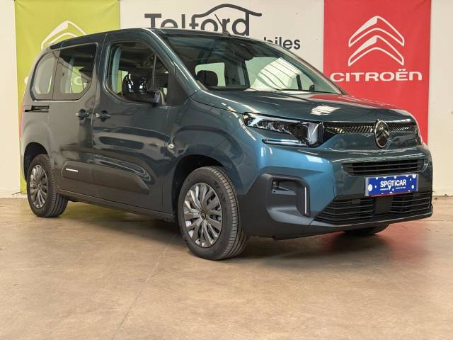 Citroen E-Berlingo 100kW Plus M 52kWh 5dr Auto MPV Electric BLUE