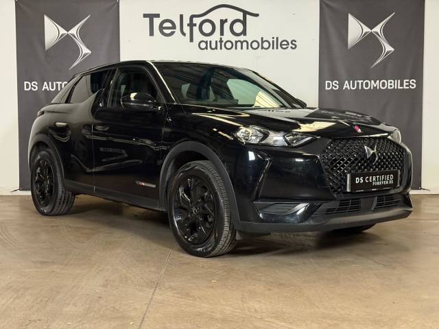 DS AUTOMOBILES DS 3 CROSSBACK 1.2 PureTech 130 Performance Line 5dr EAT8 Hatchback Petrol BLACK