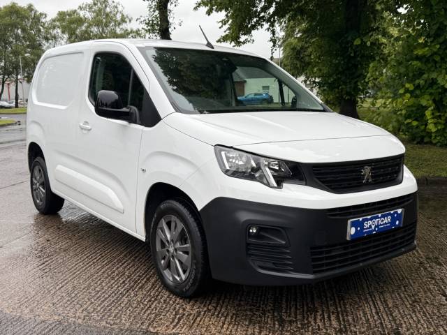 Peugeot Partner 1.5 PARTNER ASPHALT PREMIUM B Panel Van Diesel WHITE