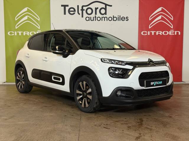 Citroen C3 1.2 PureTech Plus 5dr Hatchback Petrol WHITE