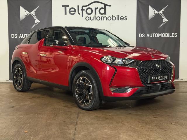 DS AUTOMOBILES DS 3 CROSSBACK 1.2 PureTech 155 Prestige 5dr EAT8 MPV Petrol RED