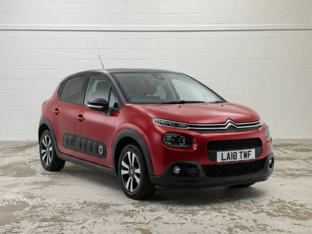 Citroen C3 1.2 PureTech 82 Flair 5dr Hatchback Petrol RED