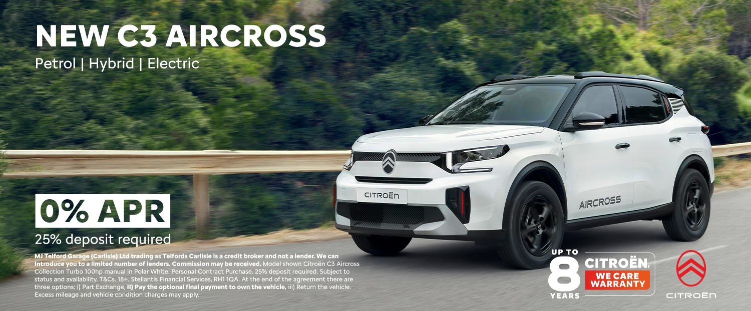 New C3 Aircross | 0% APR | 25% Deposit
