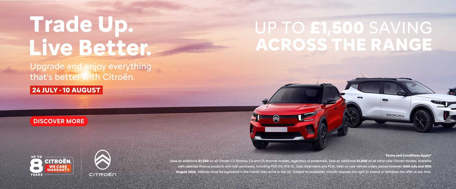 Telfords Citroen Carlisle | Trade Up Live Better Event 24 July - 10 August