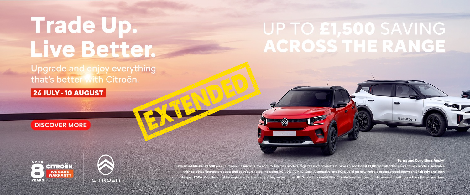 Telfords Citroen Carlisle | Trade Up Live Better Event 24 July - 10 August
